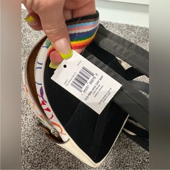 Coach Rainbow Backpack - Picture 7 of 11